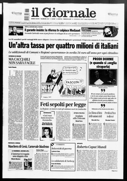 Il giornale : quotidiano del mattino